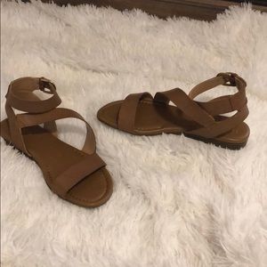 Franco Sarto Leather sandals